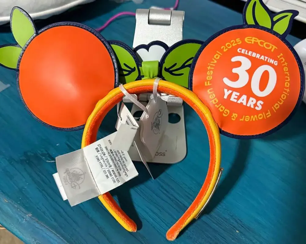 Disney Loungefly Orange Bird EPCOT Flower & Garden Festival 2025 30 Years Ears